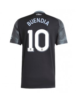 Aston Villa Emiliano Buendia #10 Replika Borta Kläder 2025-26 Kortärmad